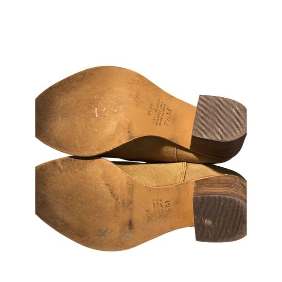 Matisse Bess Women Size 7.5 M Brown Suede Leather Ankle Boots shoes - Picture 5 of 6